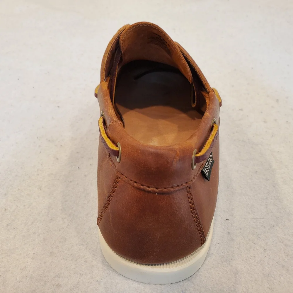 Eastland Shoes Size 9 Brown Leather Tan Seaport Boat New
